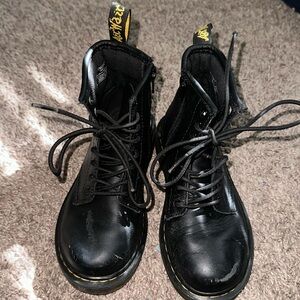 Black Dr. Martens boots